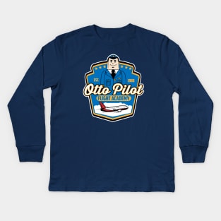 Otto Pilot Flight Academy Kids Long Sleeve T-Shirt